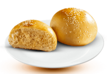PAO BATATA FRANGO C/ REQUEIJAO