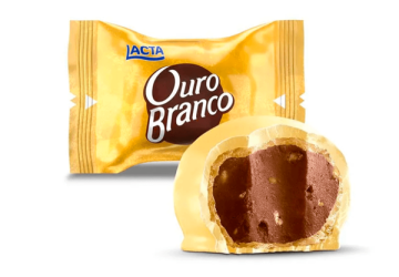 WAFER OURO BRANCO 20g
