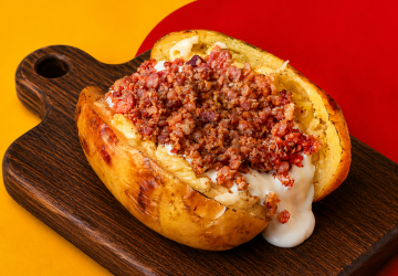 Batata Recheada Bacon cremoso