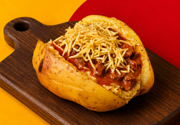 Batata Recheada Strogonoff de Filé