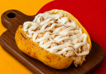 Batata Recheada Filé aos 4 Queijos