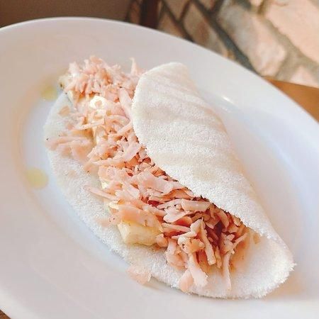 TAPIOCA PEITO PERU C/ QUEIJO