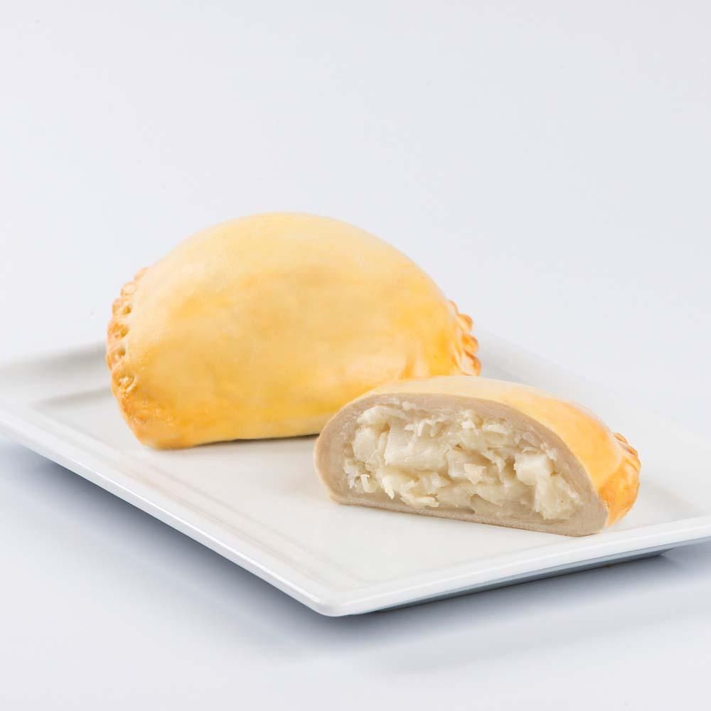 EMPANADO FRANGO,MILHO E BACON