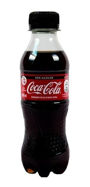 REFRI COCA COLA ZERO PT 200ML
