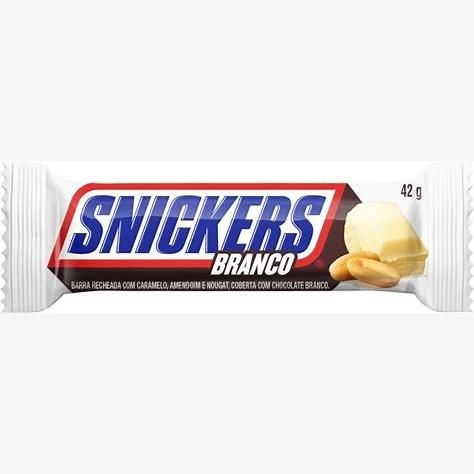 CHOCOLATE SNICKERS BRANCO 45G