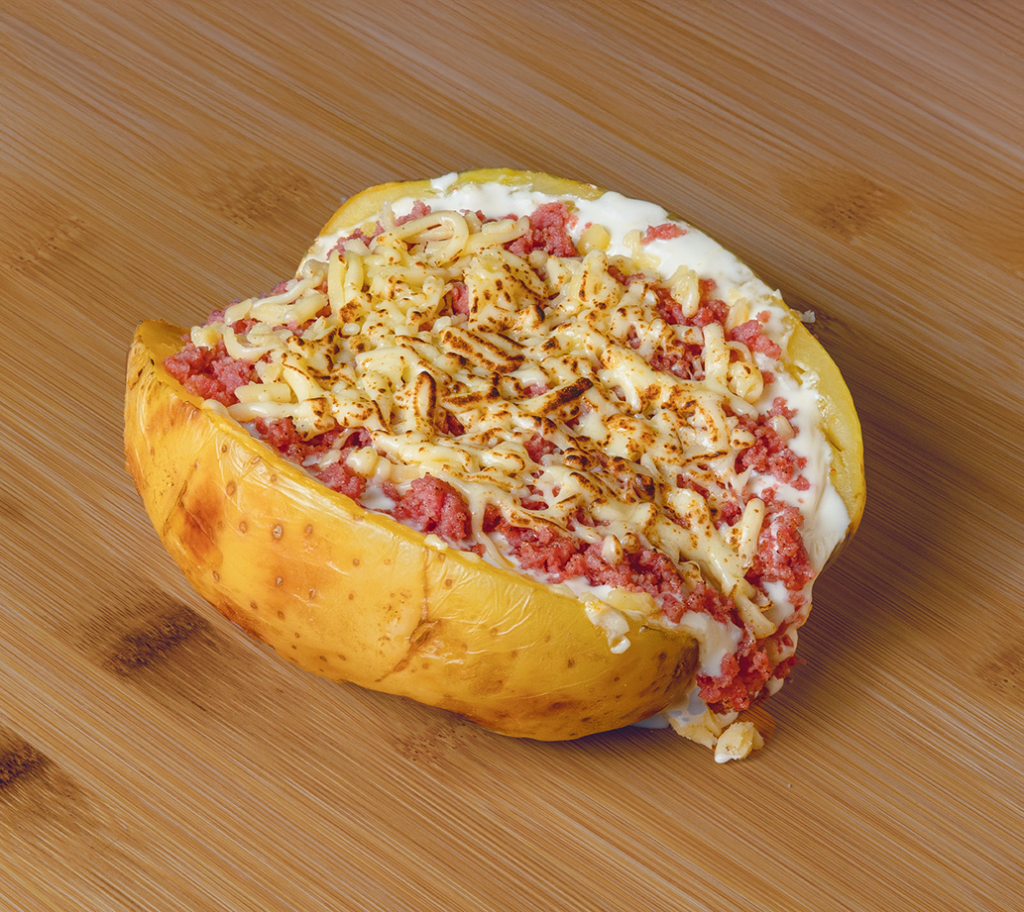 Batata Recheada Linguiça Blumenau