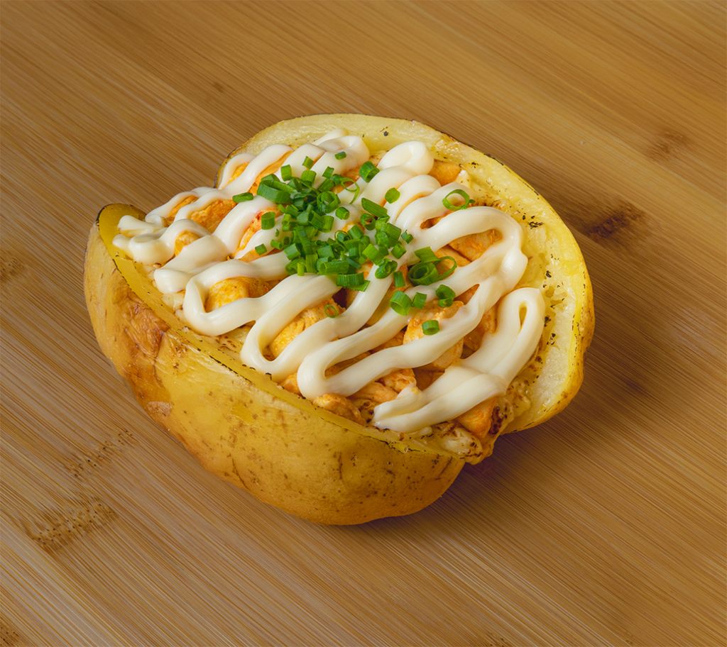 Batata Recheada Frango Catupiry