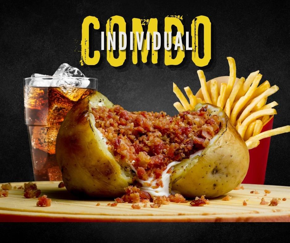 BATATA + FRITAS + REFRI