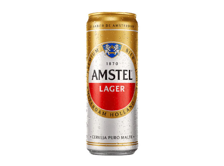 Amstel Lager Puro Malte Lata 350ml